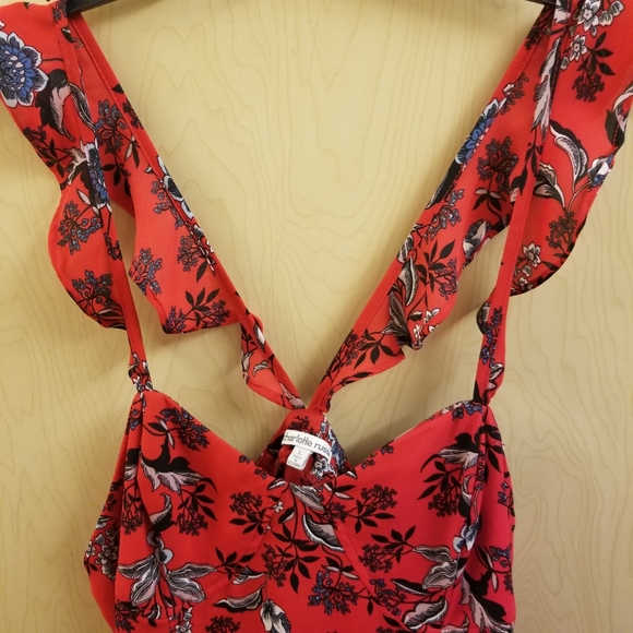 Charlotte Russe Floral Sundresses Size Large - Picture 2 of 6